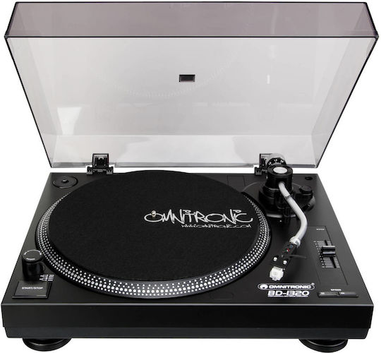 Omnitronic BD-1320 Πικάπ με Belt Drive Μαύρο