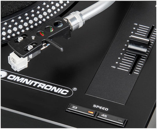Omnitronic BD-1320 Πικάπ με Belt Drive Μαύρο