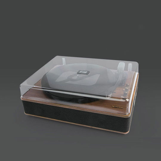 Muse MT-106 BT MT-106ΒΤ Pick-Up cu Preamp și Difuzoare încorporate Maro