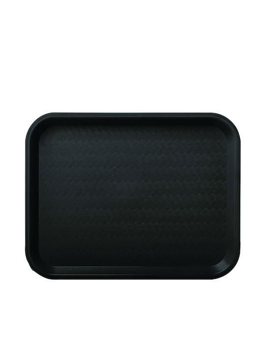 GTSA Plastic Dreptunghiular Tavă de Servire în Culoare Negru 41x30cm 73-30401 1buc