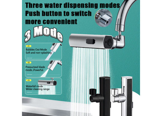 360° Flexible Splash Filter Faucet with Filter