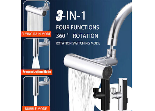 360° Flexible Splash Filter Faucet with Filter