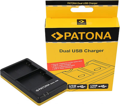 Patona Double Battery Charger Compatible with Nikon