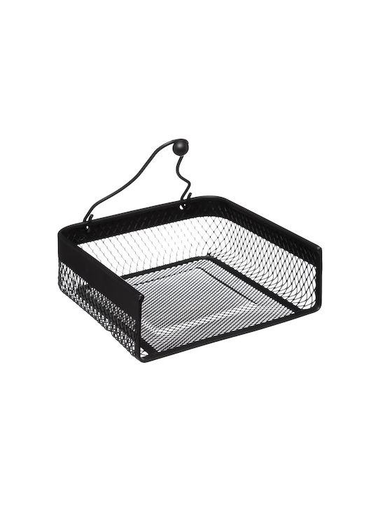Marva Metallic Napkin Holder Black 18.5x18.5x6.5cm 169230
