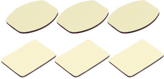 Puluz Set of 6 stickers VHB Αυτοκόλλητη Βάση για DJI / GoPro