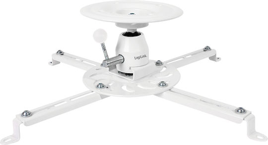 LogiLink Projector Mount Ceiling with Maximum Load Capacity of 25kg White