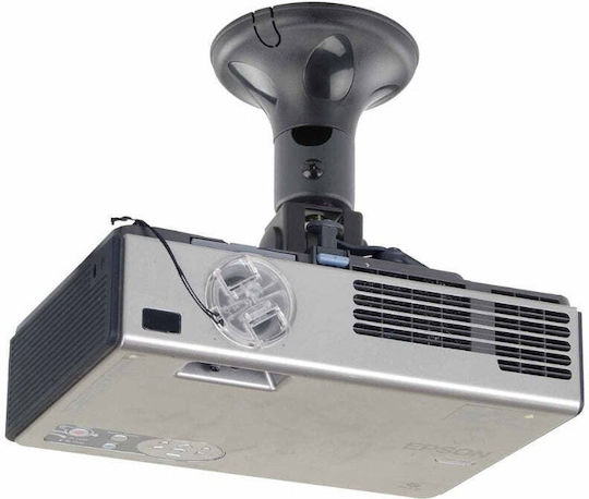 Newstar Βάση Projector Οροφής με Μέγιστο Φορτίο 10kg Μαύρη