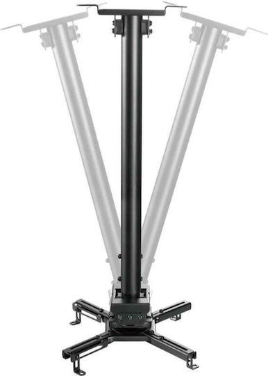Neomounts Projector Mount Ceiling with Maximum Load Capacity of 35kg Black