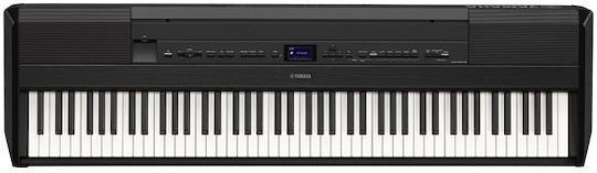 Yamaha Electric Stage Piano P-525 with 88 Weighted Keys Black