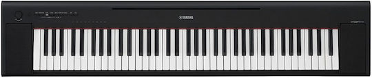 Yamaha Acoustic Stage Piano NP 35 Piaggero with 76 Weighted Keys Black