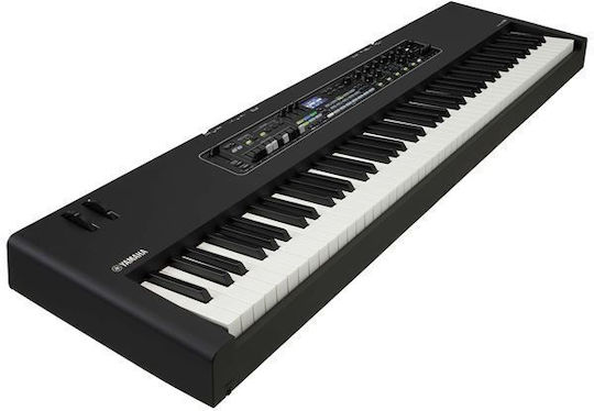 Yamaha Electric Stage Piano CK88 Bag Bundle Set with 88 Semi-Weighted Keys Built-in Speakers and Connection with Headphones and Computer Black
