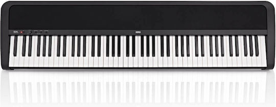 Korg Electric Stage Piano B2N with 88 Semi-Weighted Keys Built-in Speakers and Connection with Headphones and Computer Black