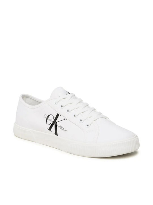 Calvin Klein Ανδρικά Sneakers Λευκά