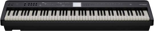 Roland Electric Stage Piano FP-E50 Pedal Set with 88 Weighted Keys Built-in Speakers and Connection with Headphones and Computer Black