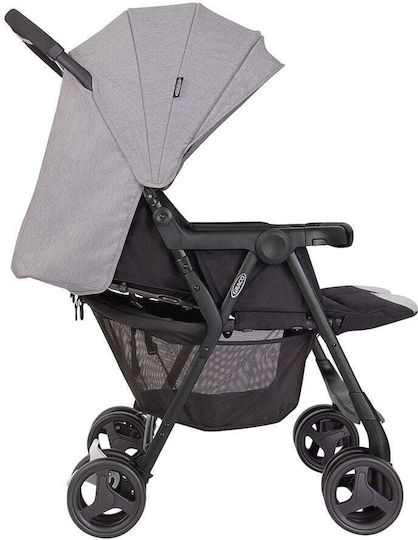 Graco Duorider Steeple Double Stroller Suitable for Newborn Gray 12.1kg
