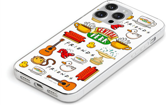 Xiaomi Redmi Note 10 5G Poco M3 Pro Friends 014 Friends Print Full White Silicone Back Cover