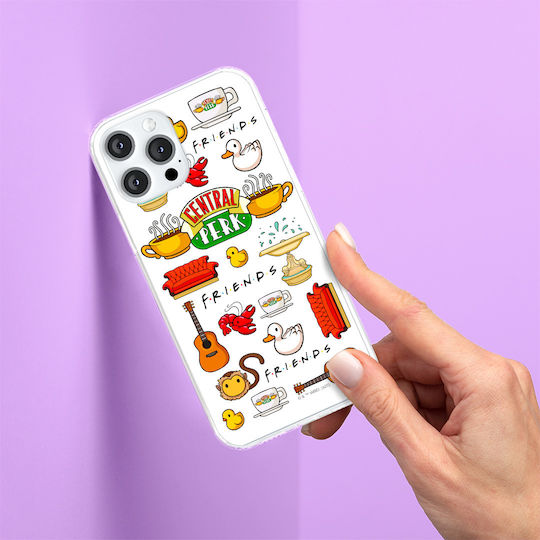 Xiaomi Redmi Note 10 5G Poco M3 Pro Friends 014 Friends Print Full White Silicone Back Cover