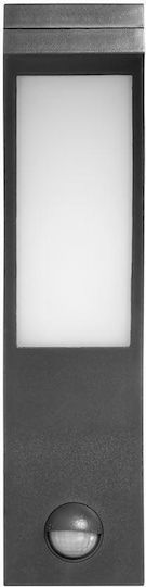 Adviti Επιτοίχιο Εξωτερικό Φωτιστικό LED IP54 10W με Φυσικό Λευκό Φως
