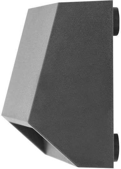 Adviti Стенно Външно Осветително Тяло LED IP65 1.5W с Естествено бяло Светлина 10x3.3x6εκ.