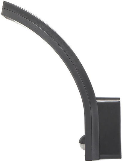 Adviti Επιτοίχιο Εξωτερικό Φωτιστικό LED IP54 10W με Φυσικό Λευκό Φως