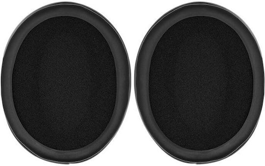 Set 2 Edman Ear Tips Sennheiser Hd 4.50bt Hd 4.50btnc Hd 4.40bt Hd 458bt Hd 350bt Hd 4.30g Hd 4.20 Eco-leather Black