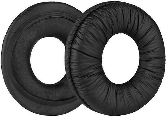 Set 2 Edman 2 Edman Bureți pentru căști Sony Mdr-v150 V200 V200 V250 V300 V250 V400 Zx110 Zx300 Zx310 Spumă de memorie neagră