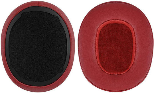 Set 2 Edman Perne pentru Urechi Skullcandy Crusher 3.0 2.0 360 Evo Anc Hesh 3 Venue Wireless Over-ear Piele Ecologică Roșu
