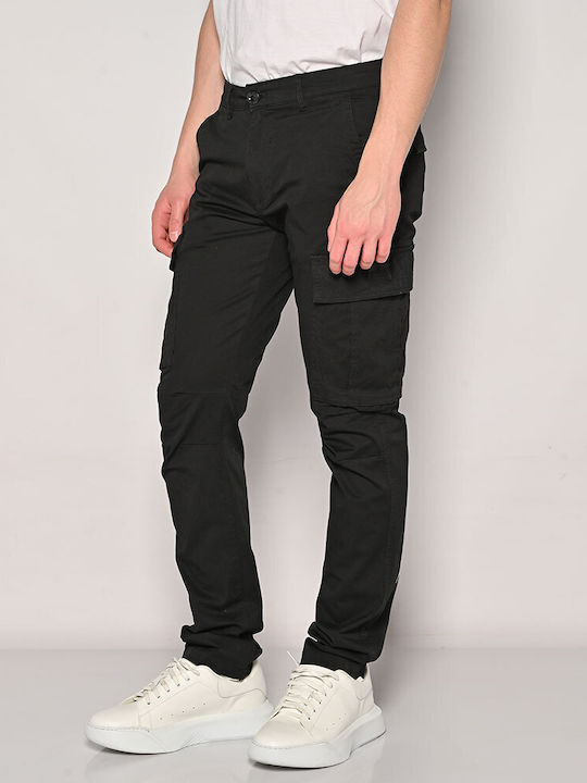 Brokers Jeans Men's Trousers Cargo Black