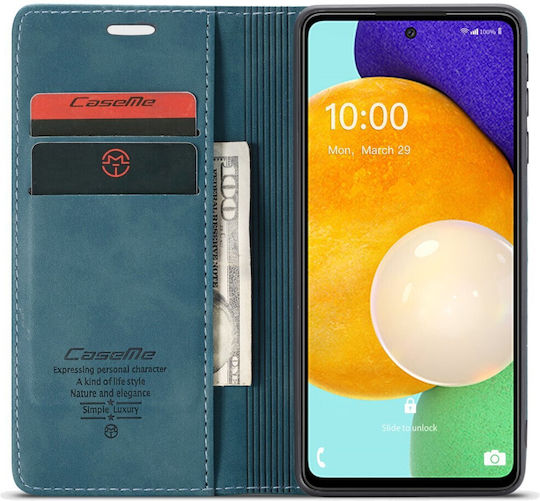 Caseme Wallet Piele Verde (Galaxy A53)
