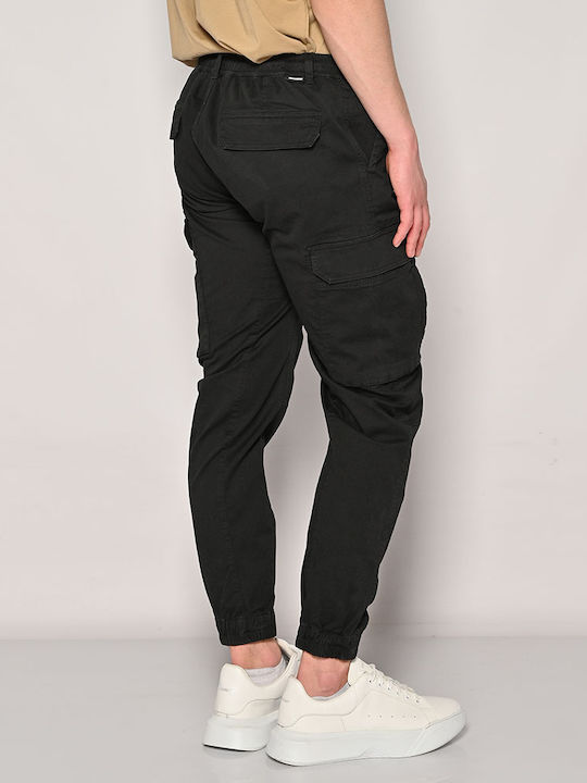 Brokers Jeans Herrenhose Cargo Schwarz