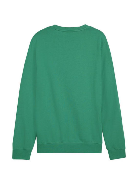 Puma Kids Sweatshirt Green Crew