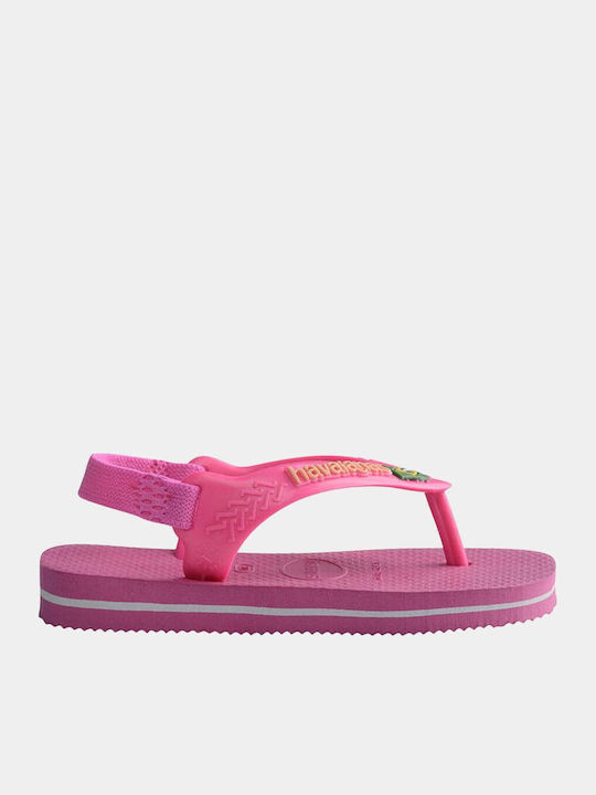 Kids' Sandals Pink Hav Baby Brasil Logo Ii