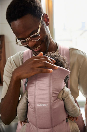 BabyBjorn Classic Carrier Dusty Pink with Maximum Weight 11kg