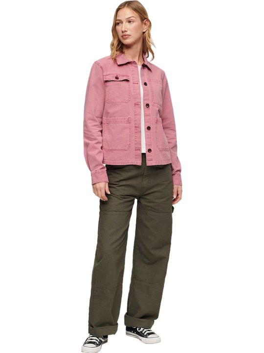 Γυναικείο Dusty Rose Overshirt