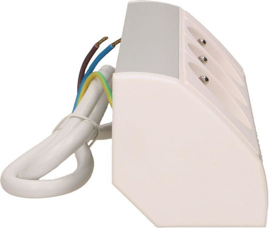 Orno Power Strip 3 Positions with Cable 0.6m