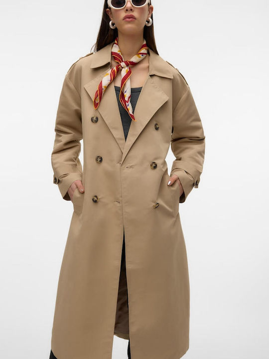 Chloe Women's Black Trench Coat