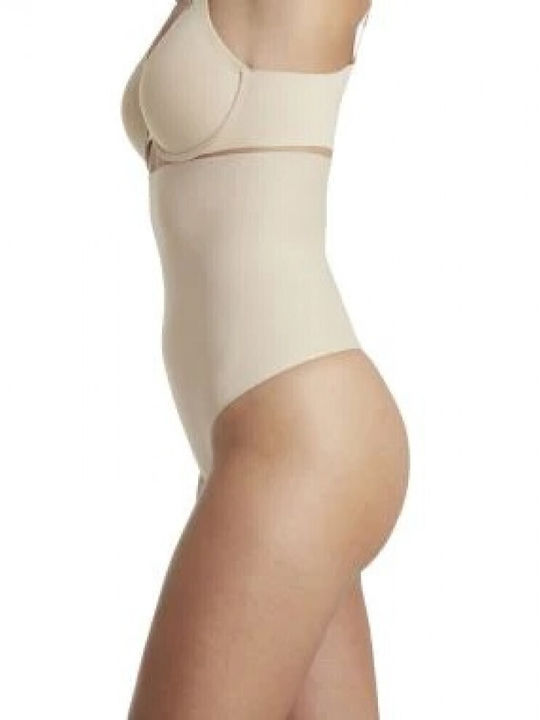Naomi & Nicole Women's High Rise Latex String 2734-e
