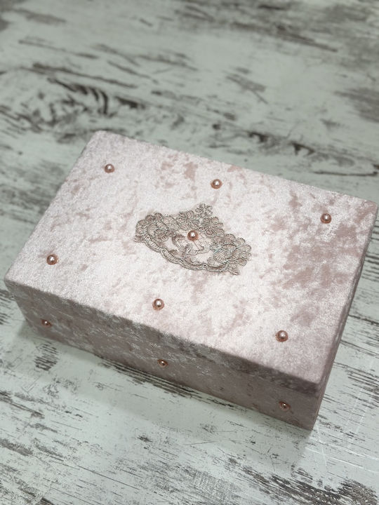 Carousel Velvet Baptism Box Package