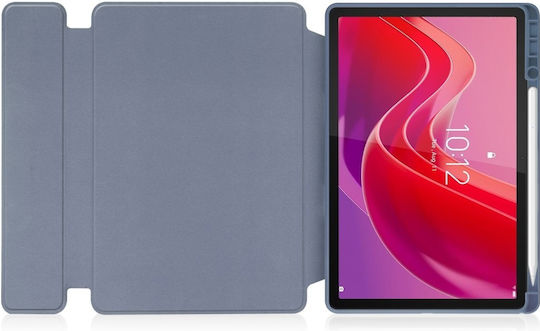 Flip Cover Mit Tastatur Englisch US Lila Für Lenovo Tab M11