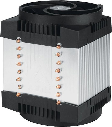 Arctic Freezer 4U-M Охладител за ЦПУ Двойен вентилатор за Socket / Черен
