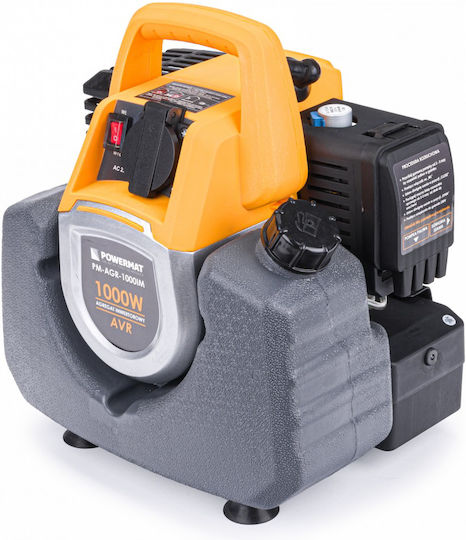 Powermat Generator Inversor Benzină (în patru timpi) Doi timpi cu Autostart și Putere Maximă 1.2kVA