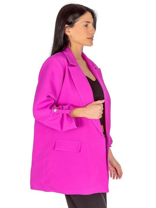 Silia D Women's Blazer Magenta