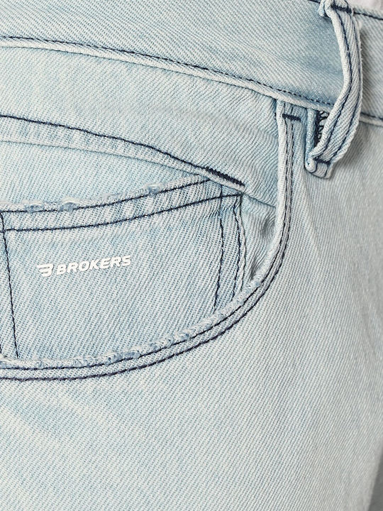 Herren Jeanshose mit Lose Anwendung Hellblau
