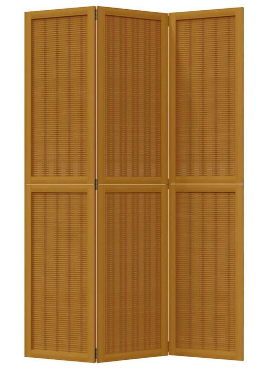 vidaXL Διακοσμητικό Παραβάν Ξύλινο με 3 Φύλλα 105x180cm