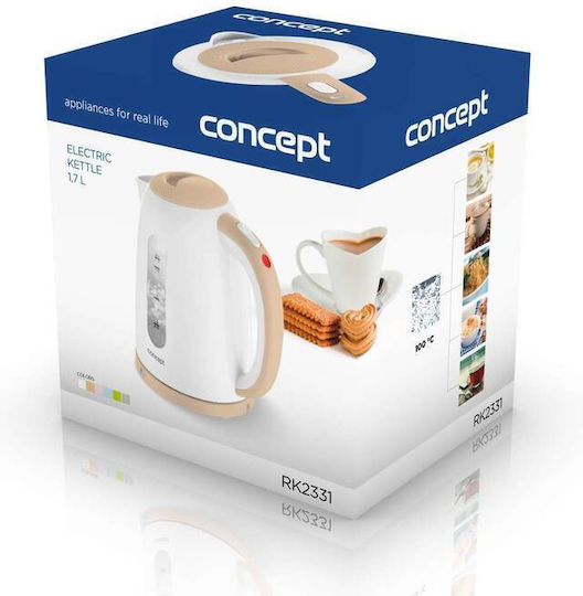 Concept Kettle 1.7lt 2200W White
