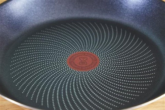 Tefal Cook Eat Σετ Τηγάνια από Ανοξείδωτο Ατσάλι Silver με Αντικολλητική Επίστρωση 2τμχ