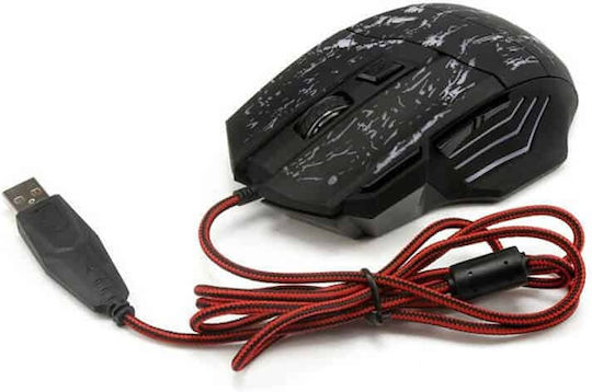 Edman M850 RGB Геймърска Мишка Черен
