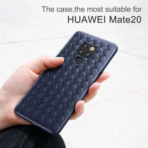 Baseus Bv Weaving Back Cover Silicone Blue (Huawei Mate 20)