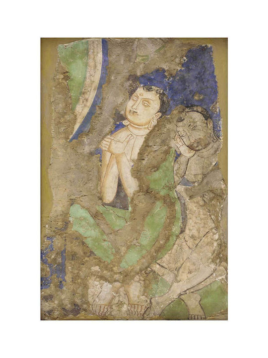 Two Monks, From Cave 224, Smithsonian American Art Museum, Gift Of John Gellatly Painting on Canvas 100x70cm