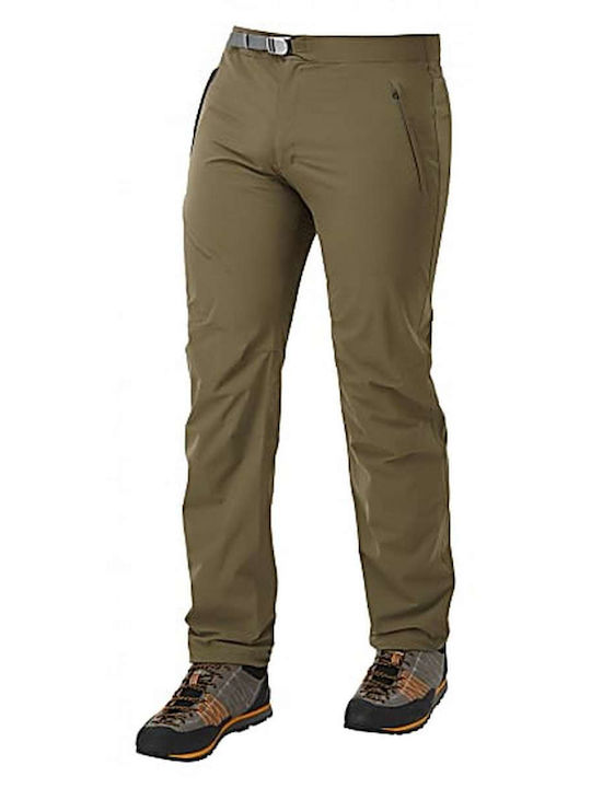 Mountain Equipment Ανδρικό Μακρύ Παντελόνι Πεζοπορίας Χακί